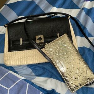 Kate spade set wallet brand new n purse excellent used condition